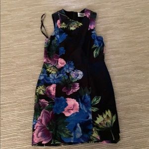 Floral print mini dress